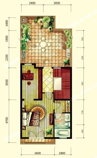 潮白河孔雀城戶型圖