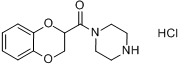 N-[（1,4-苯並二噁烷-2-基）羰基]哌嗪鹽酸鹽