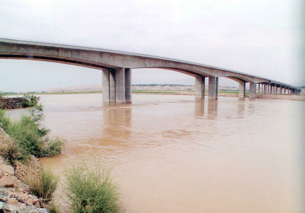 新田黃河公路大橋(靖遠三灘黃河大橋)