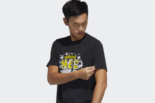 ADIDAS NEO M FD TEE 1 夏季運動短袖T恤