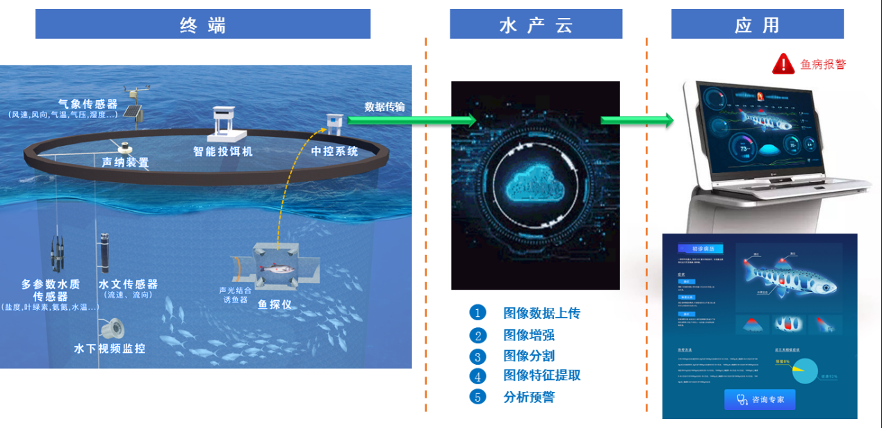 智慧漁業(運用物聯網、大數據、人工智慧、衛星遙感、移動網際網路等現代信息技術，深入開發和利用漁業信息資源)