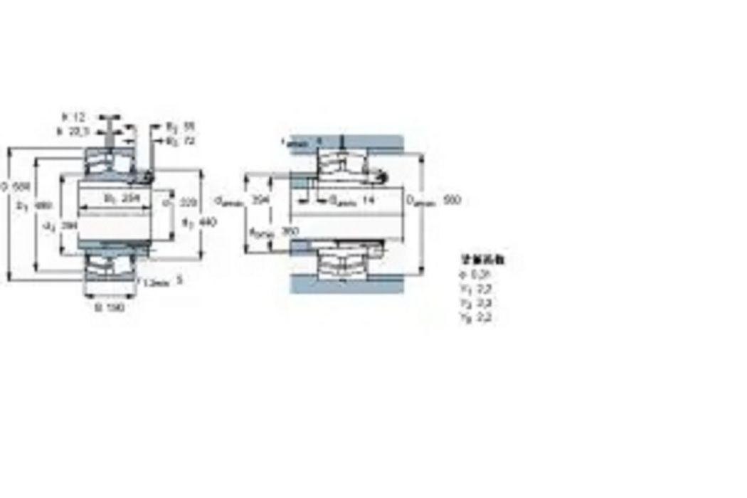 SKF 23168CCK-W33+OH3168H軸承