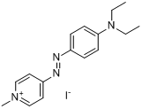 碘化[1-甲基-4-（4-二乙氨基苯偶氮）吡啶鹽][用於陰離子表面活性劑測定的萃取分光光度試劑]