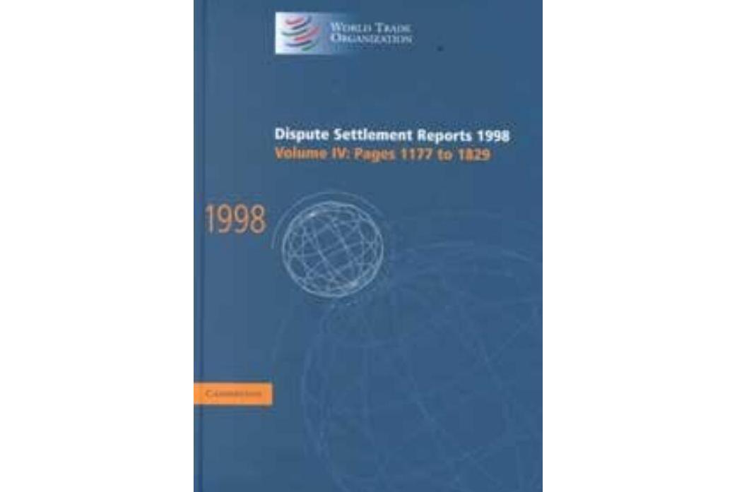 Dispute Settlement Reports 1998