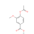 4-乙醯氧基-3-甲氧基苯甲酸