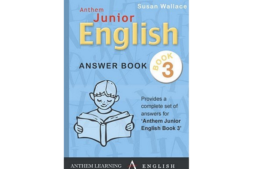 Anthem Junior English Book 3 Answer Book