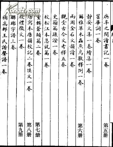 庚辛之間讀書記