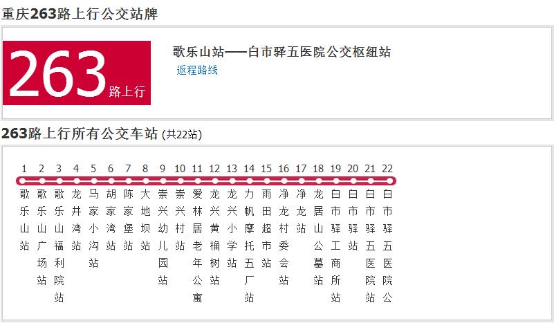 重慶公交263路