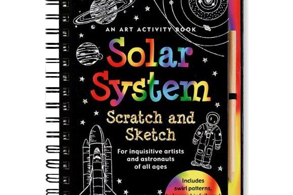 Solar System Scratch and Sketch