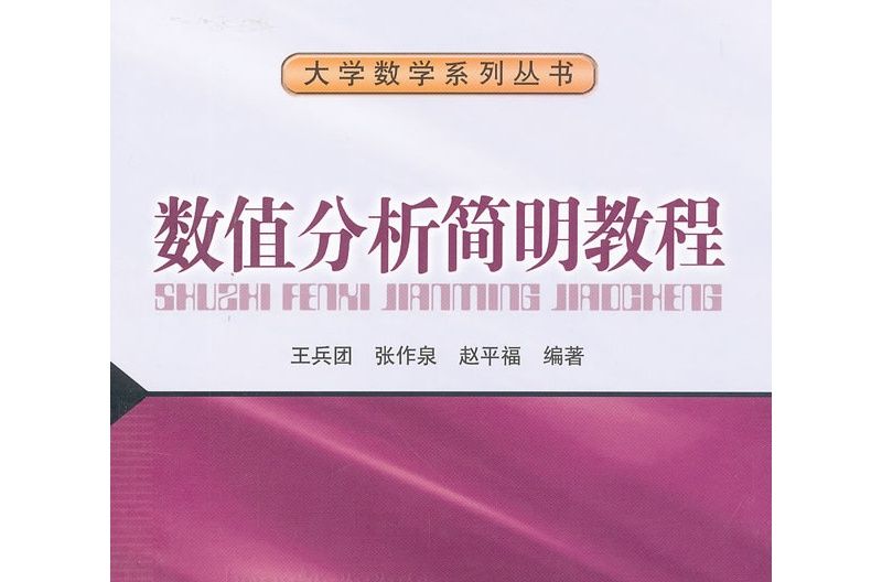 大學數學系列叢書：數值分析簡明教程