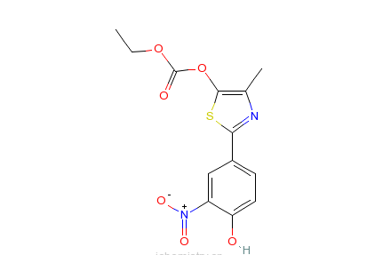 2-（4-羥基-3-硝基苯基）-4-甲基-5-噻唑甲酸乙酯