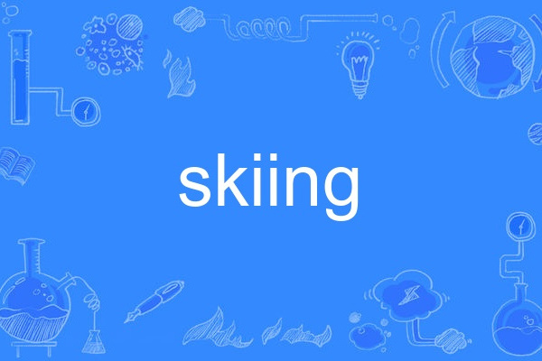 skiing