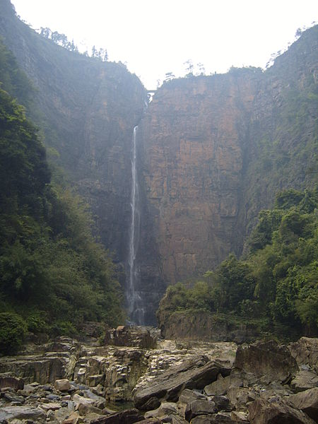 峽谷遠景