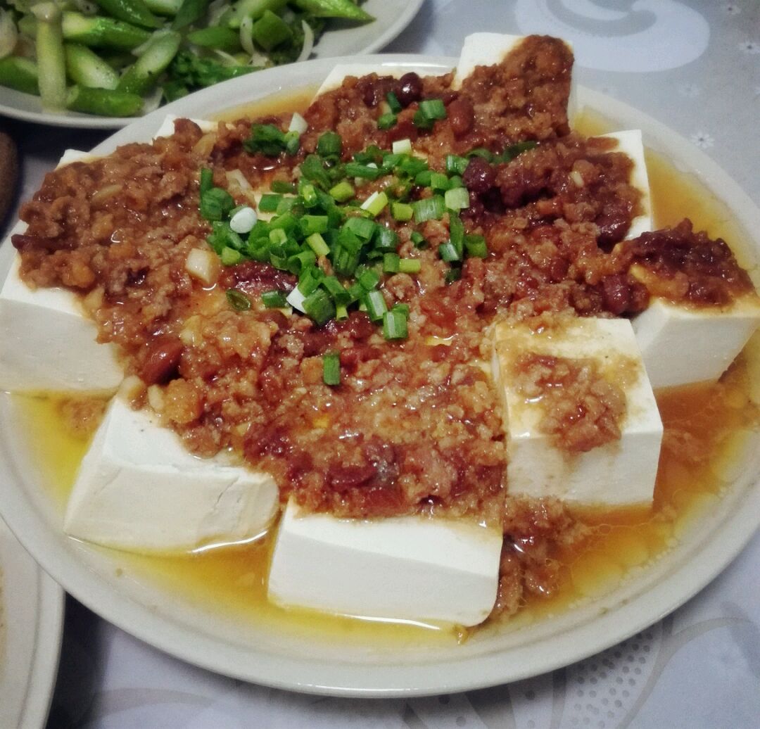 肉糜澆豆腐