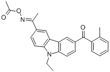 1-[9-乙基-6-（2-甲基苯甲醯基）-9H-咔唑-3-基]乙酮1-（O-乙醯肟）