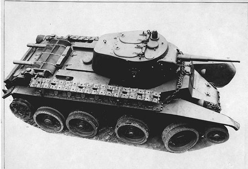 BT-7快速坦克(蘇聯BT-7輕型坦克)