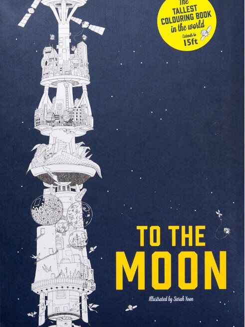 To The Moon: The Tallest Colouring Book In The World