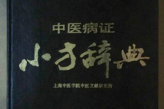 中醫病證小方辭典