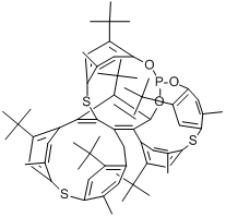 2-（1,1-二甲基乙基）-4-[[5-（1,1-二甲基乙基）-4-羥基-2-甲基苯基]硫基]-5-甲基苯酚-1,1\x27,1\x27\x27-亞磷酸酯