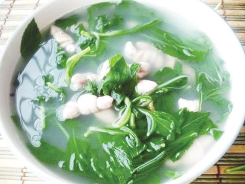 培根白豆野菜湯