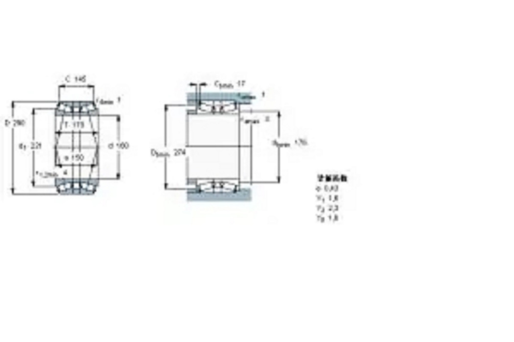 SKF 32232T179J2-DB32C230軸承