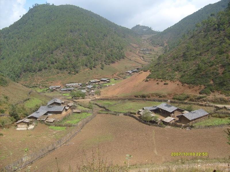 水草壩自然村