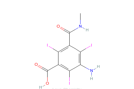 5-氨基-3-羧基-2,4,6-三碘-N-甲基苯甲醯胺