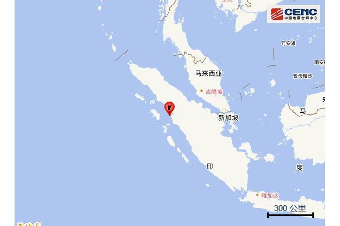 4·3印尼蘇門答臘島地震