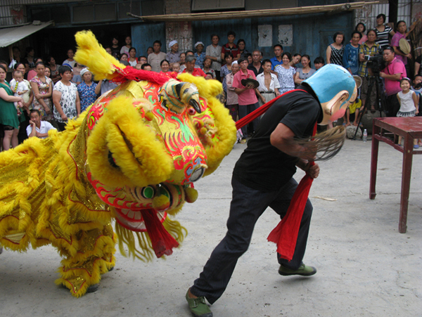 土家族獅子舞