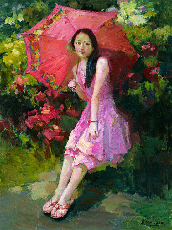 012 花季少女三 - 76 x 101cm 2008年