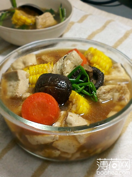 豆醬豆腐湯