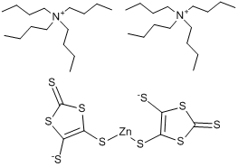 雙（四正丁基銨）合雙（1,3-二硫雜環戊烯-2-硫酮-4,5-二硫醇）鋅[有機電子材料]