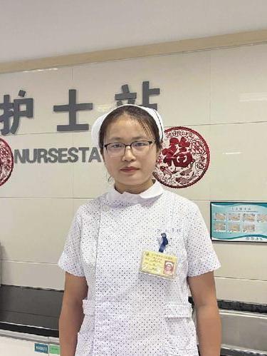 沈玉婷(蘇北人民醫院婦產科護士)