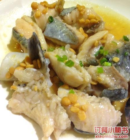 豆醬燜鉗魚