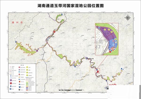 湖南通道玉帶河國家濕地公園