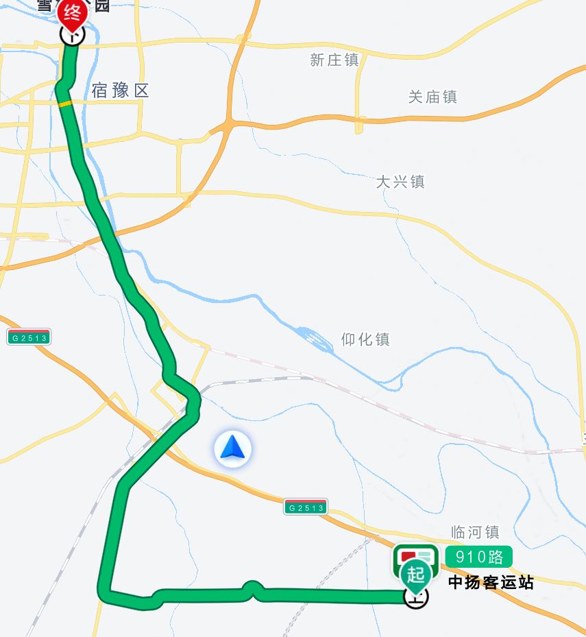 宿遷公交910路