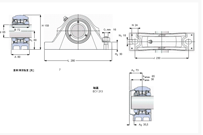 SKF SYNT65F軸承