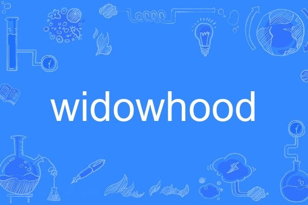 widowhood