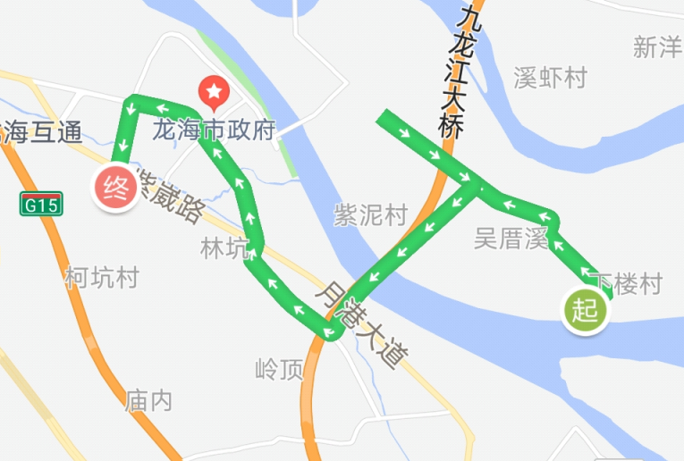 漳州公交龍海9路