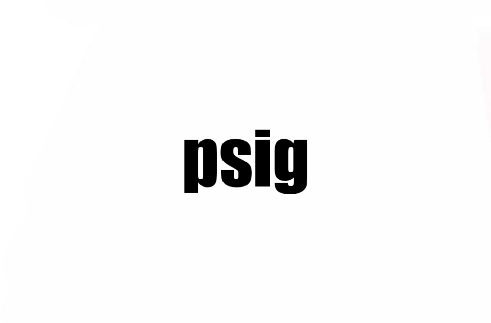 psig