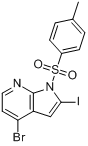 4-溴-2-碘-1-對甲苯磺醯基-1H-吡咯並[2,3-B]吡啶