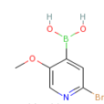 2-溴-5-甲氧基吡啶-4-硼酸