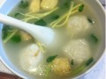 墨魚丸冬粉湯