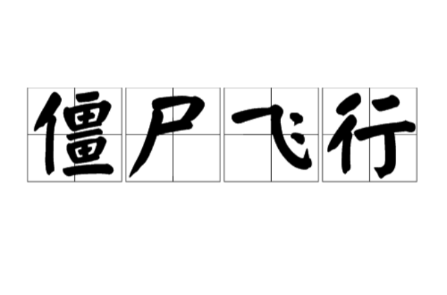 殭屍飛行(詞語)