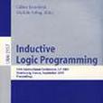 Inductive Logic Programming 歸納邏輯編程