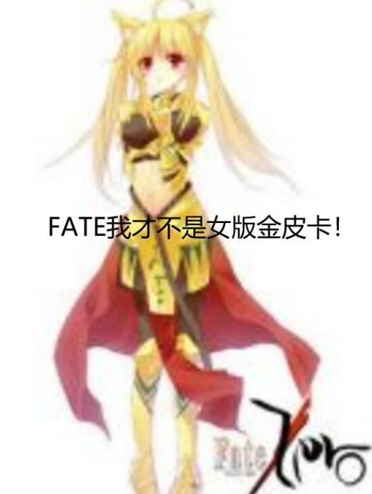 FATE我才不是女版金皮卡！