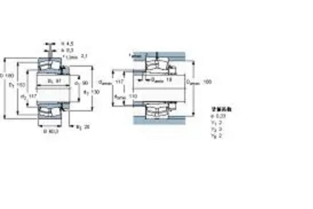 SKF 23220CCK-W33+H2320軸承