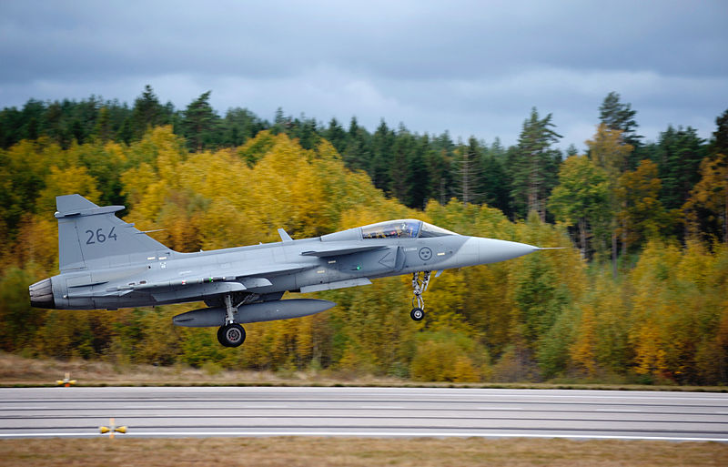 JAS-39戰鬥機(鷹獅戰鬥機)