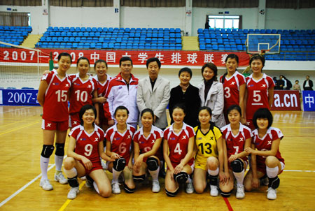 2007-2008年中國大學生女排聯賽