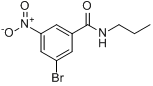N-丙基-3-溴-5-硝基苯甲醯胺
